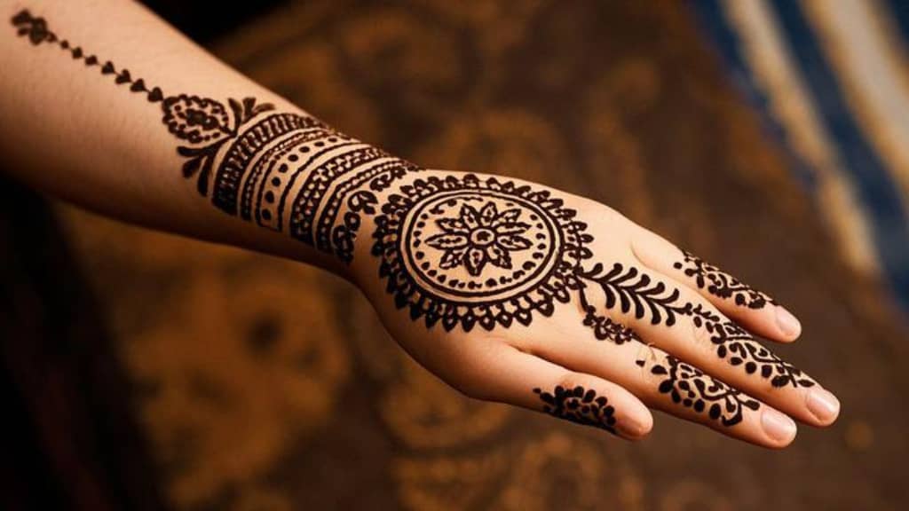 Simple Mehndi Design