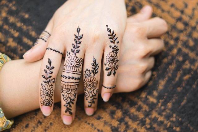 beautiful henna design