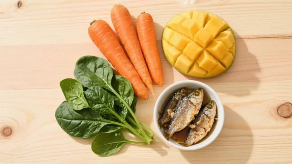 ভিটামিন এ সমৃদ্ধ খাবার